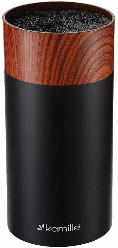 Підставка Kamille з поліпропіленовим наповнювачем 11х22 см Acacia/Black