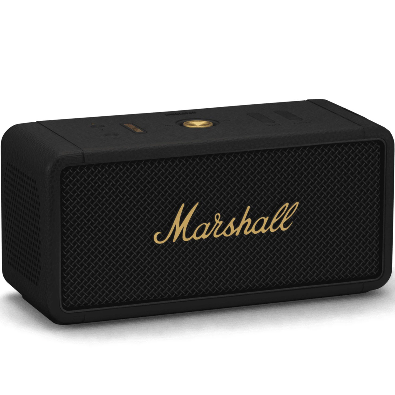 Портативная колонка Marshall Middleton Portable Stereo Loudspeaker Black and Brass - фото 3