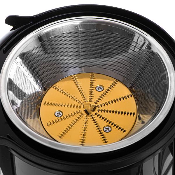 Соковыжималка Adler AD 4132 Dark Inox 600W контейнер для сока 450 мл с контейнером для мякоти 1500 мл Black (AD4132) - фото 5