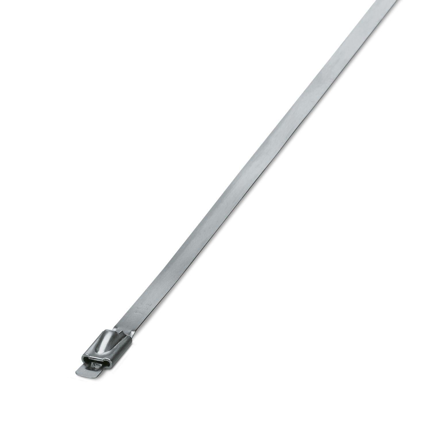 Стяжка кабельна металева Phoenix Contact WT-STEEL S 4,6X520 мм 100 шт./уп. Сріблястий (34998673)