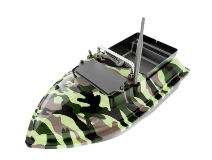 Човник для підгодовування Flytec V050 12000 мА/год Камуфляжно-зелений (2709652104) - фото 2 Човник для підгодовування Flytec V050 12000 мА/год Камуфляжно-зелений (2709652104) - фото 2