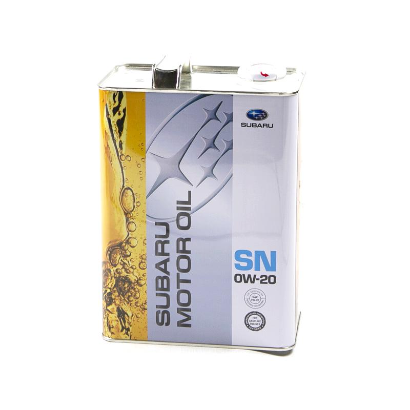 Моторне мастило Subaru Motor Oil 0W-20 4 л (182) • Краща ціна в Києві ...