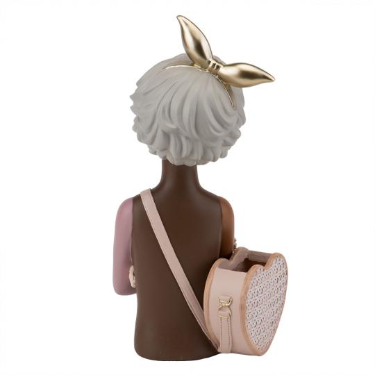 Ваза статуетка Magic Gardens Dream Дівчина з cумочкою 35х13х17 см - фото 2 Ваза статуетка Magic Gardens Dream Дівчина з cумочкою 35х13х17 см - фото 2