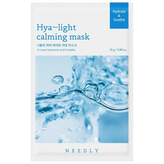 Маска для обличчя Needly Hya-light Calming Mask 1 шт. 25 мл (2511e3f9-e49f-11f0-a36d-a9e45bbc1685)