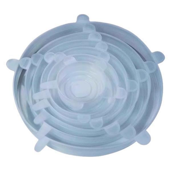 Набір кришок Nest силіконові для посуду 6 шт. (36001) Набір кришок Nest силіконові для посуду 6 шт. (36001)