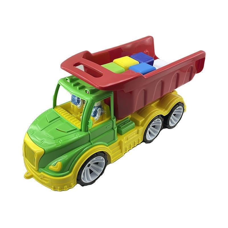 Машинка Самосвал Mati с кубиками Бамсик 009/14 Green/Red (2786537554) Машинка Самосвал Mati с кубиками Бамсик 009/14 Green/Red (2786537554)