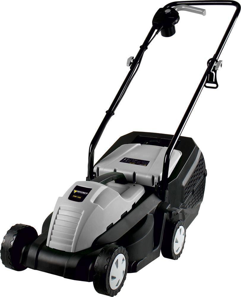 Газонокосилка электрическая Forte FEM-1400 с высотой скоса от 30 до 55 мм 1,4 кВт Black/Gray (108522)