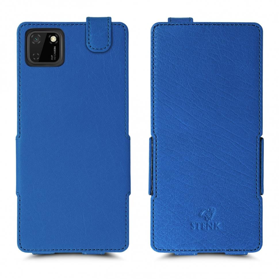Чехол флип Stenk Prime для Huawei Y5P Ярко-синий (67039)