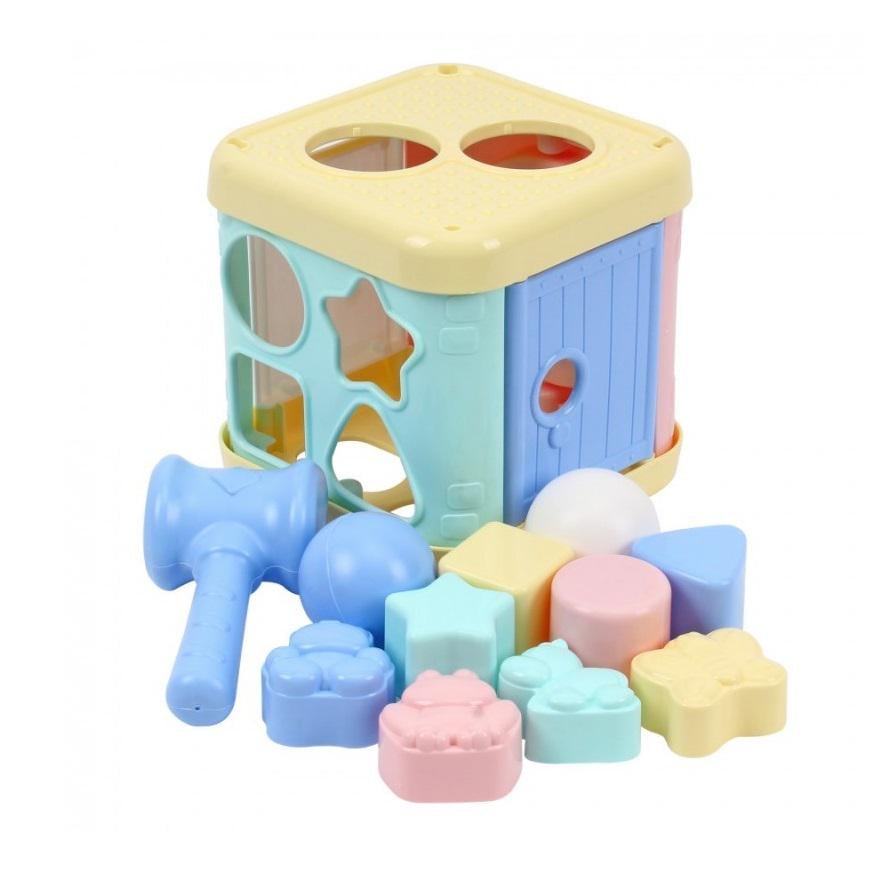 Развивающая игрушка ТехноК Сортер куб Умный малыш (9505)