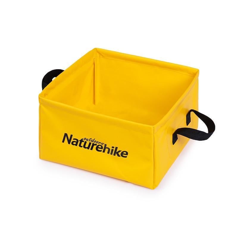 Ведро складное Naturehike NH19SJ007 Square bucket 13 л Желтый (6927595739075)