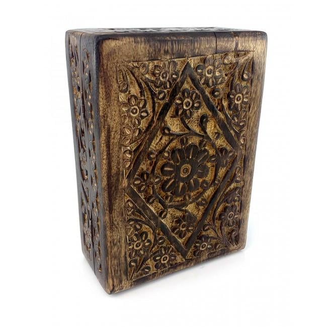 Скринька з мангового дерева 17,5х11,5х6 см Синій