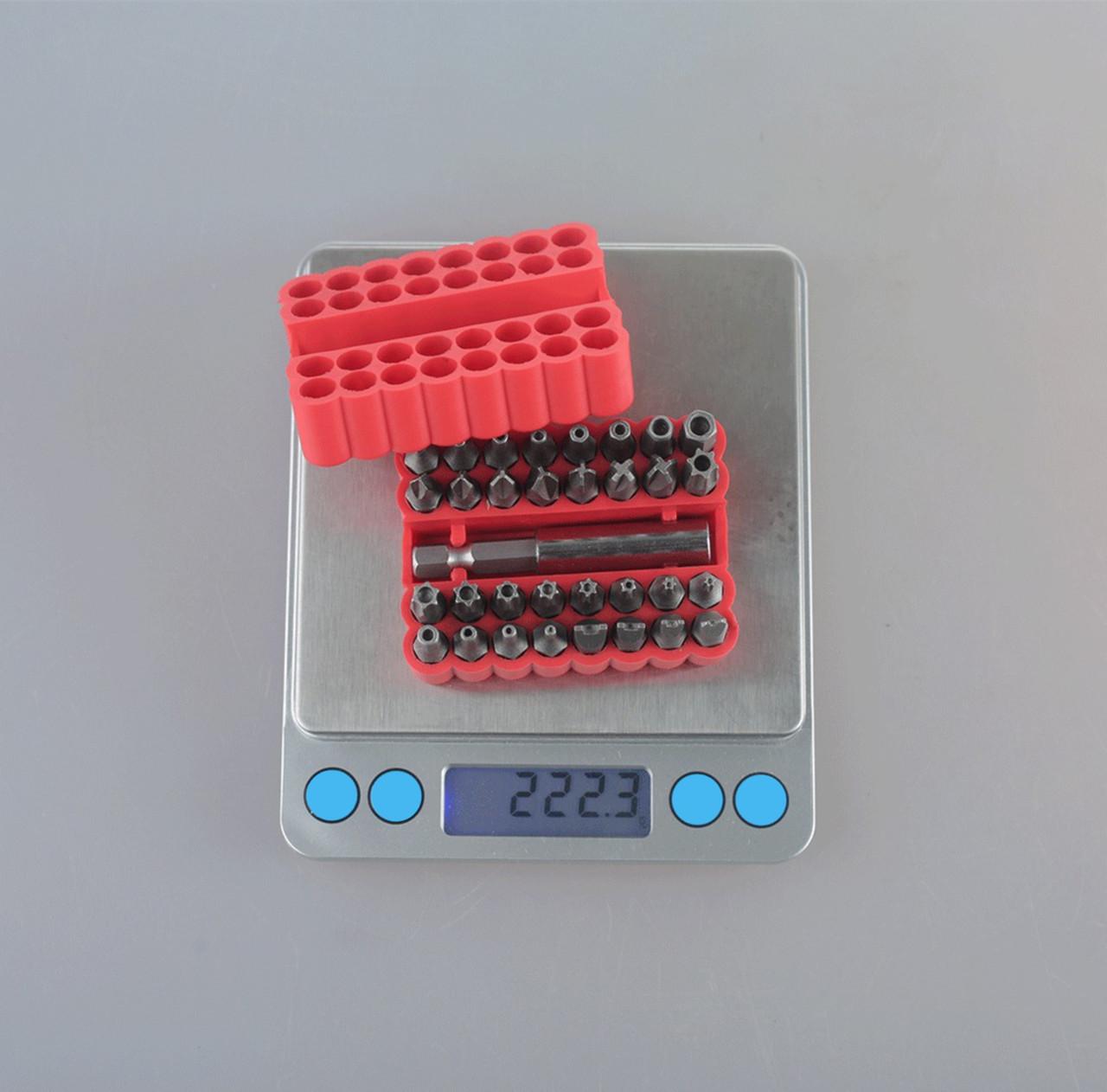 Комплект бит с переходником AP-033 33 шт./6,35 мм (137835) - фото 6 Комплект бит с переходником AP-033 33 шт./6,35 мм (137835) - фото 6