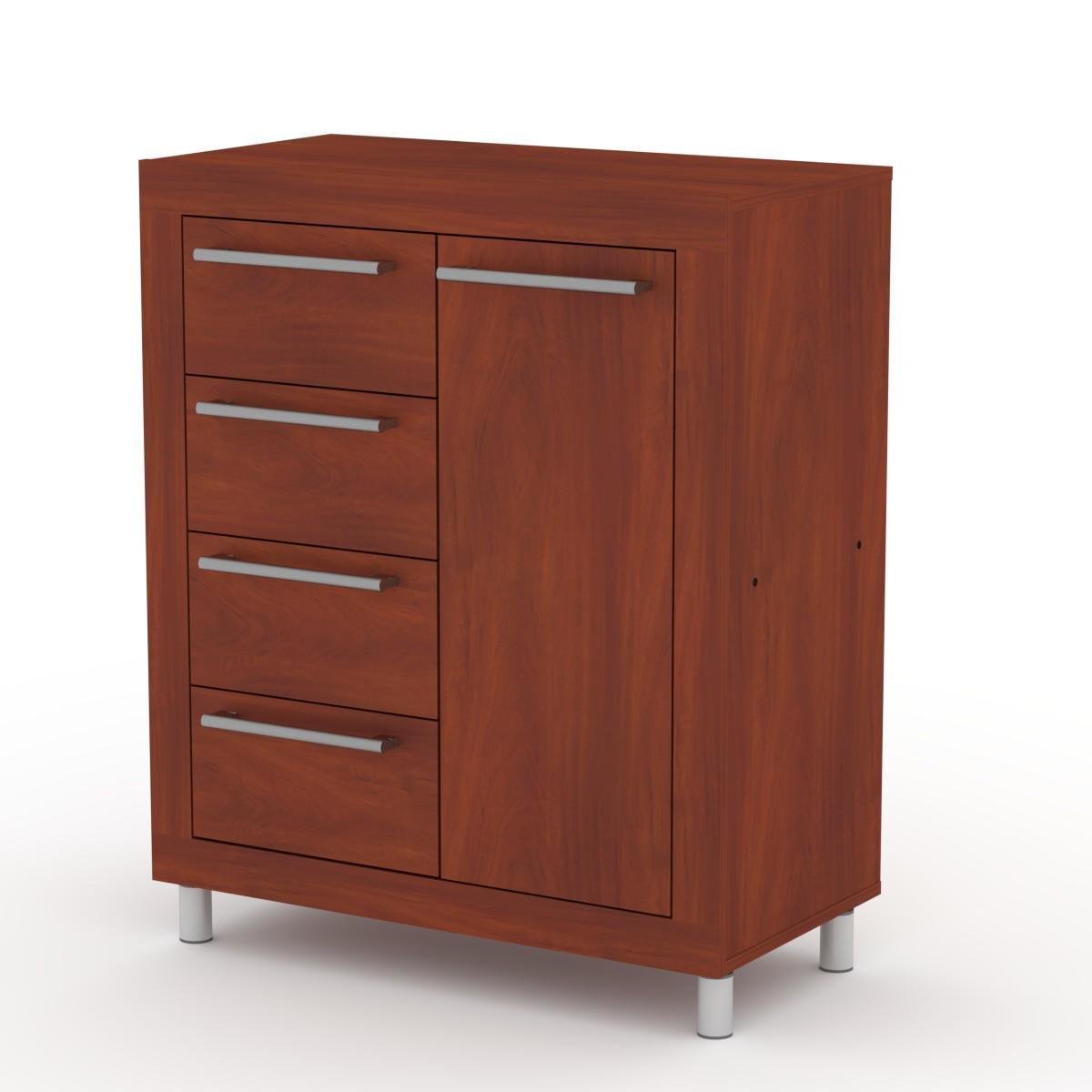 Комод Тумба-2 Компанит МГ-1 Яблоня (18193) - фото 1