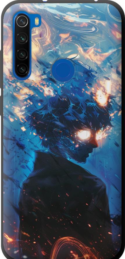 Чехол на Xiaomi Redmi Note 8T Сатору Годжо (6129b-1818-42517)
