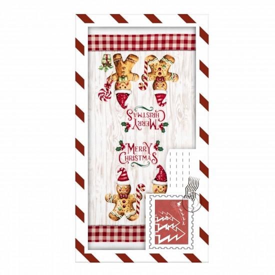 Набор полотенец Ardesto Christmas Gingerbread в подарочной коробке 2 шт. 38х63см (ART3863HGB)