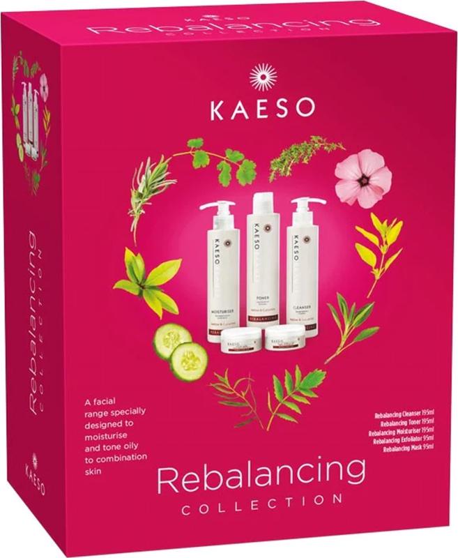 Подарочный набор Rebalancing KAESO для жирной и комбинированной кожи лосьон 195 мл/крем 95 мл/маска 95 мл/крем 195 мл/тонер 195 мл (51241)