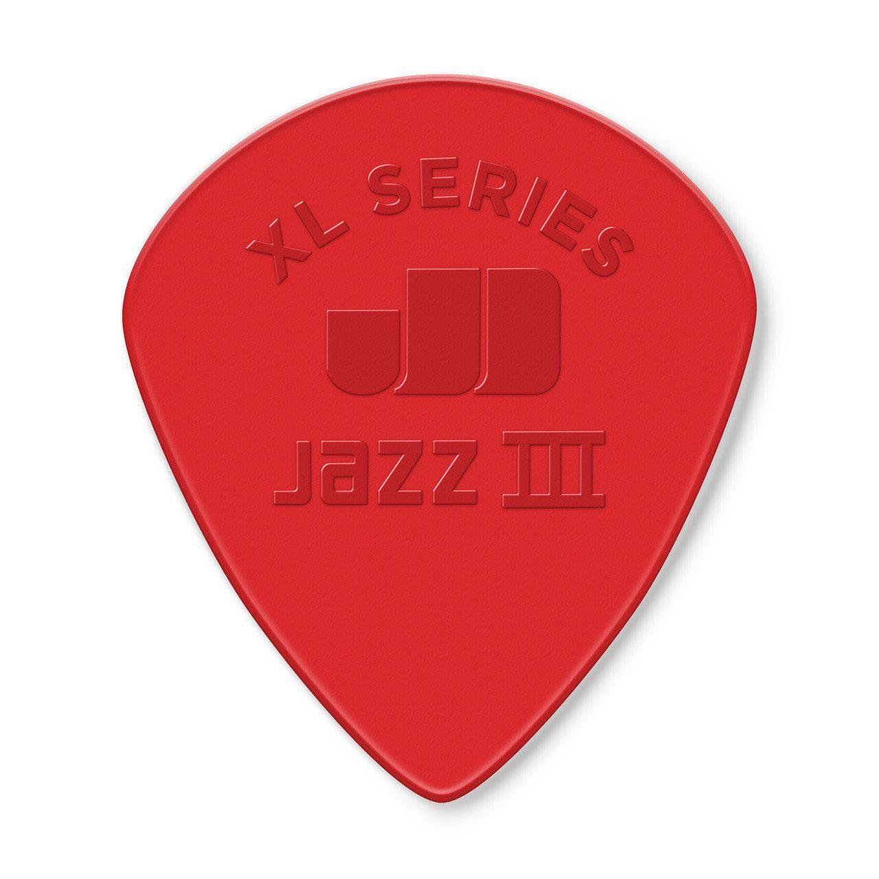 Медиатор Dunlop 47PXLN Nylon Jazz III XL 1,38 мм 6 шт. (125356)