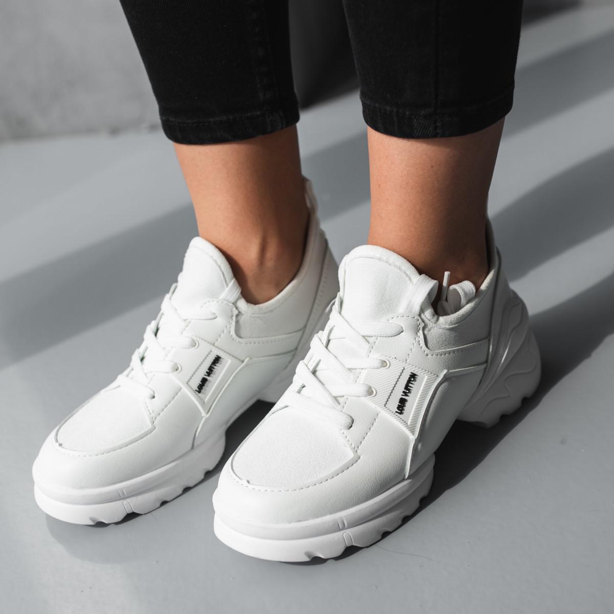 Кроссовки женские Fashion 38 р. 24 см Белый (3708)