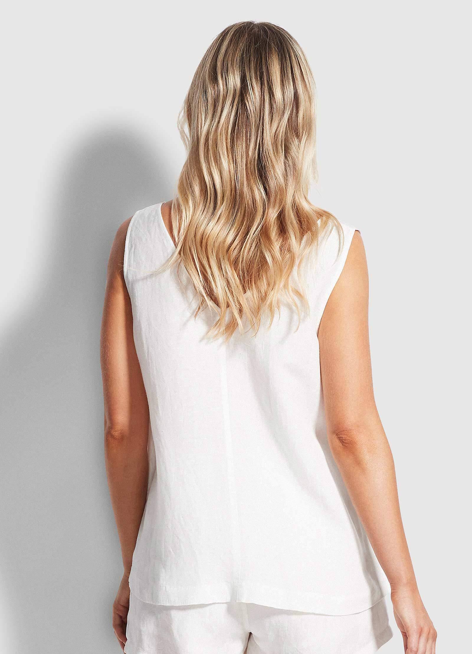 Літня майка жіноча Seafolly M Білий (54362-TOwhite) - фото 2