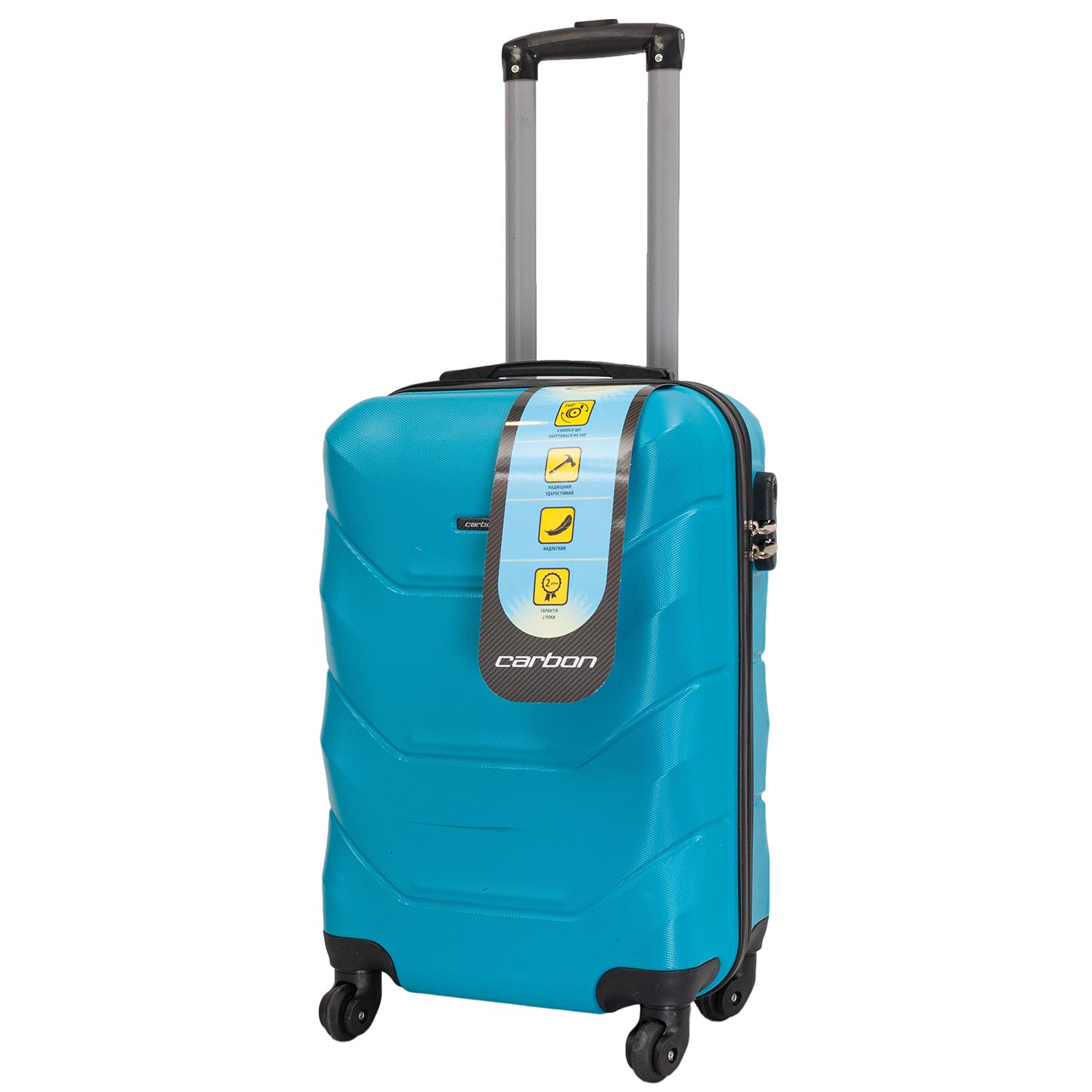 Валіза Carbon 147 S+ Блакитний (49603) Валіза Carbon 147 S+ Блакитний (49603)
