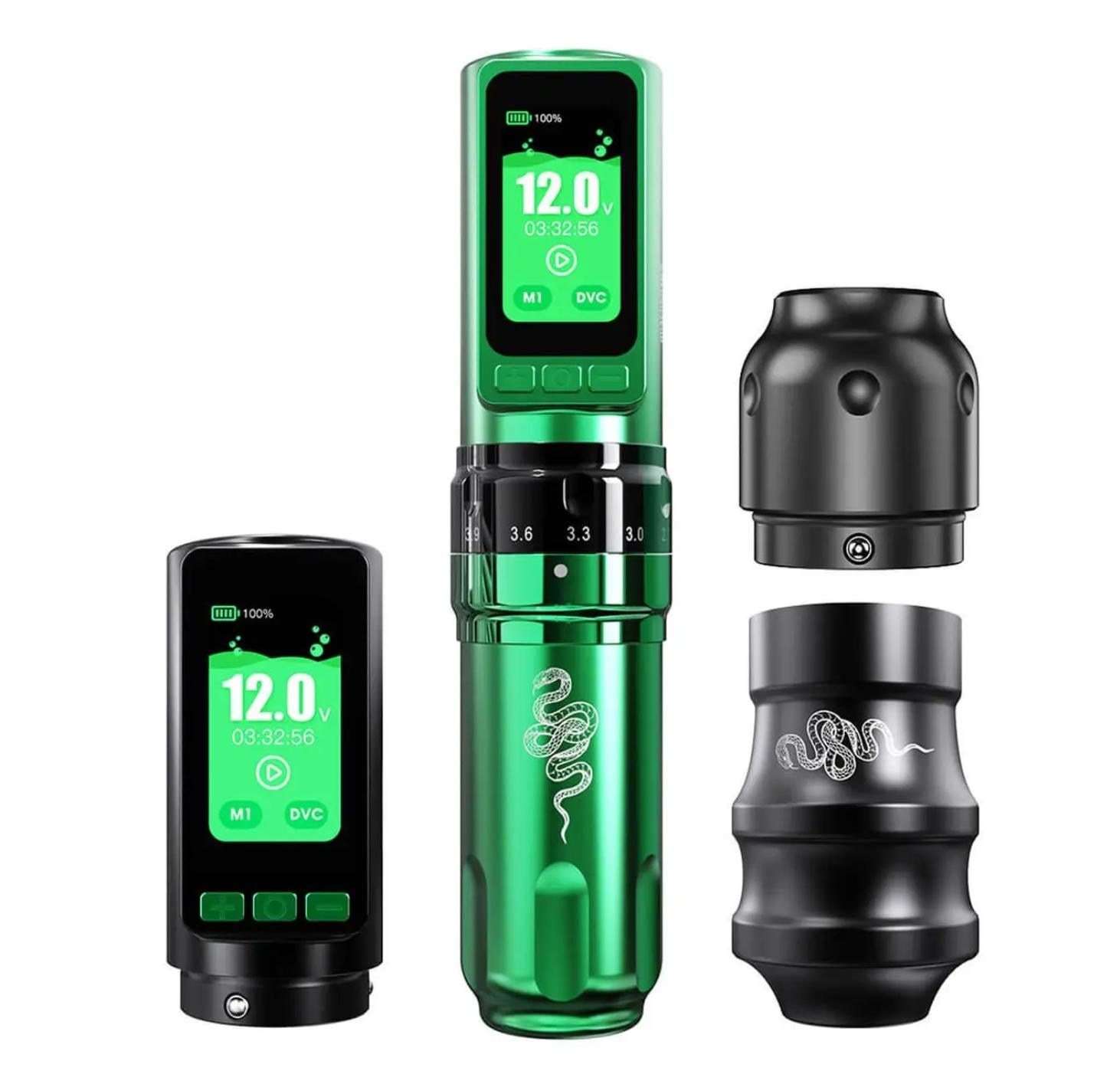 Машинка для тату Dragonhawk Fold Pro Year of Snake Edition бездротова 3000 mAh 2,4-4,2 мм (36950740)