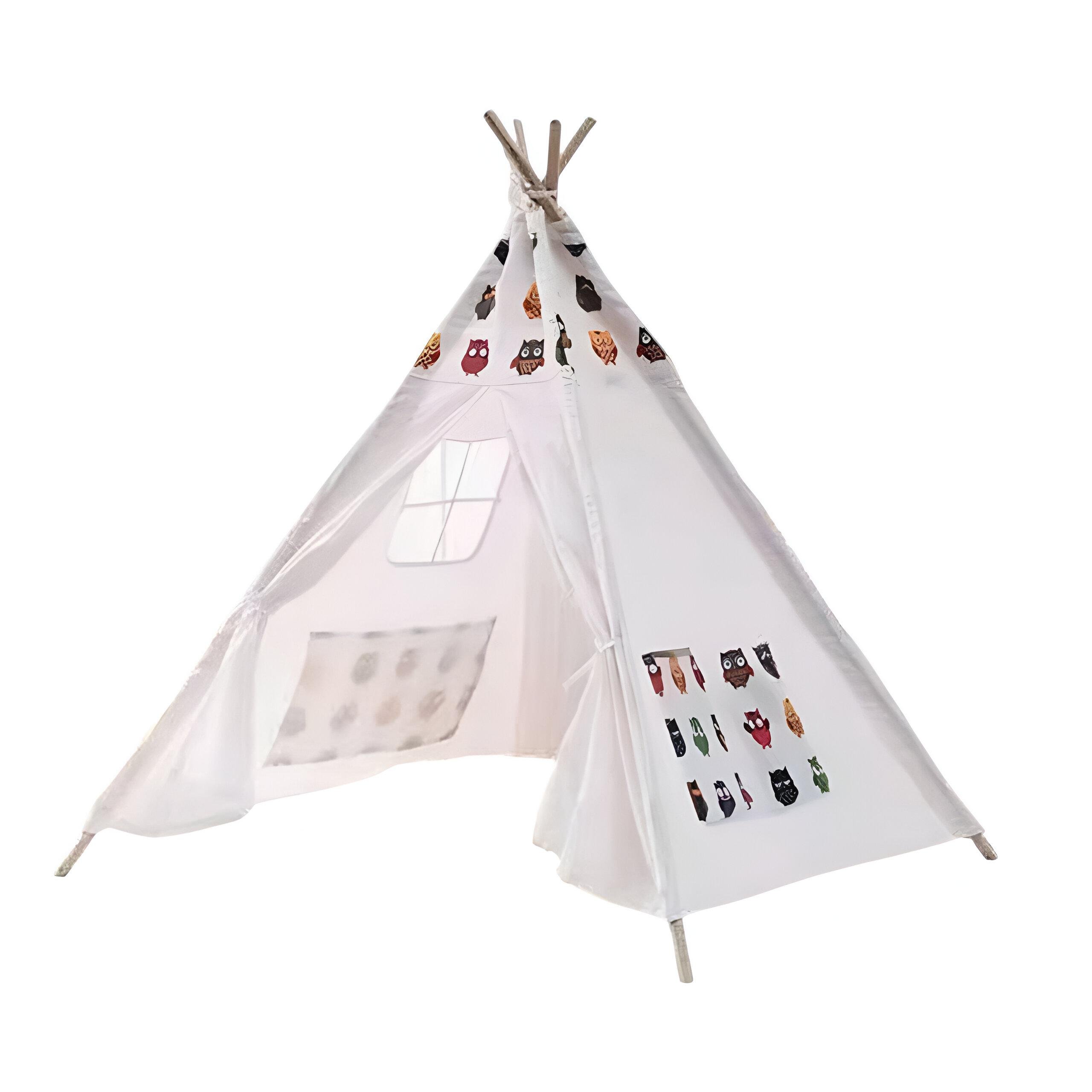 Детская палатка-вигвам K 2109 120х100х115 см Белый Детская палатка-вигвам K 2109 120х100х115 см Белый