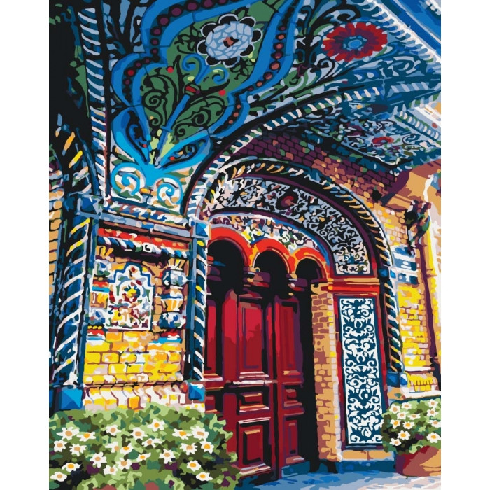 Картина по номерам Загадочный магазин 2 40х50 см (KHO2175)