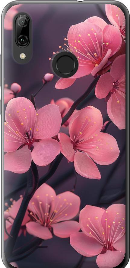 Чохол на Huawei P Smart 2019 Пурпурова сакура (6075u-1634-42517)