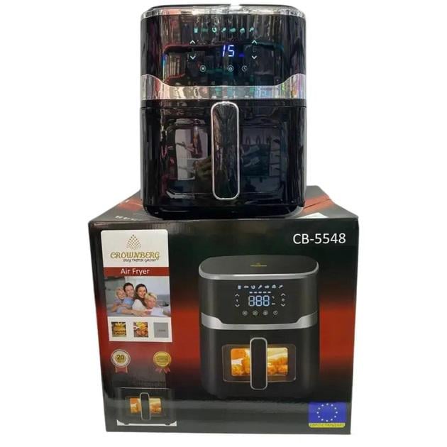 Аэрогриль кухонный Crownberg CB-5548 5 л (24517242) Аэрогриль кухонный Crownberg CB-5548 5 л (24517242)