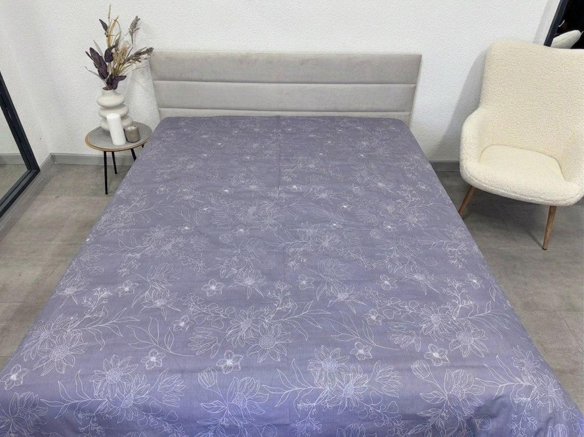 Простыня Евро Сатин Twill 205х220 см (40264-24306А)