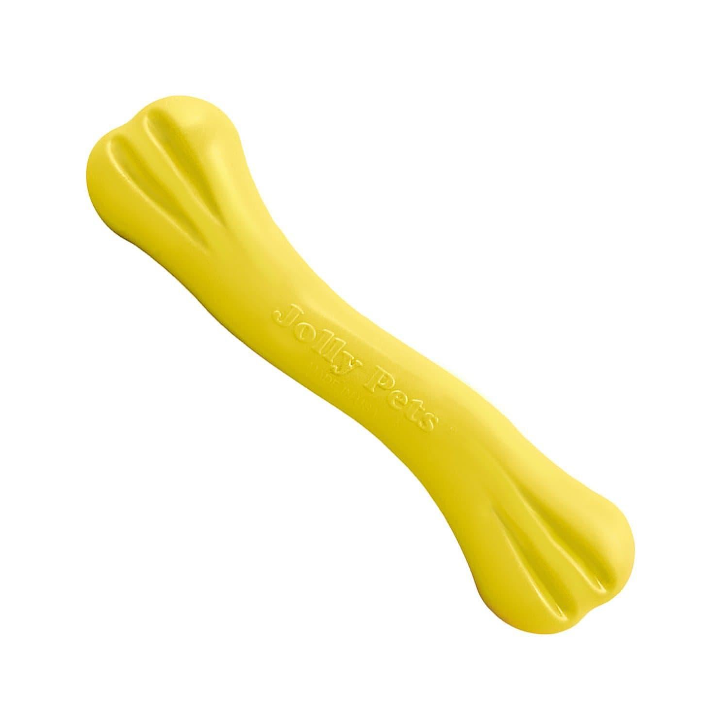Игрушка для собак Jolly Pets Frex-n-Chew Bone 16 см для жевания Желтый (26628)