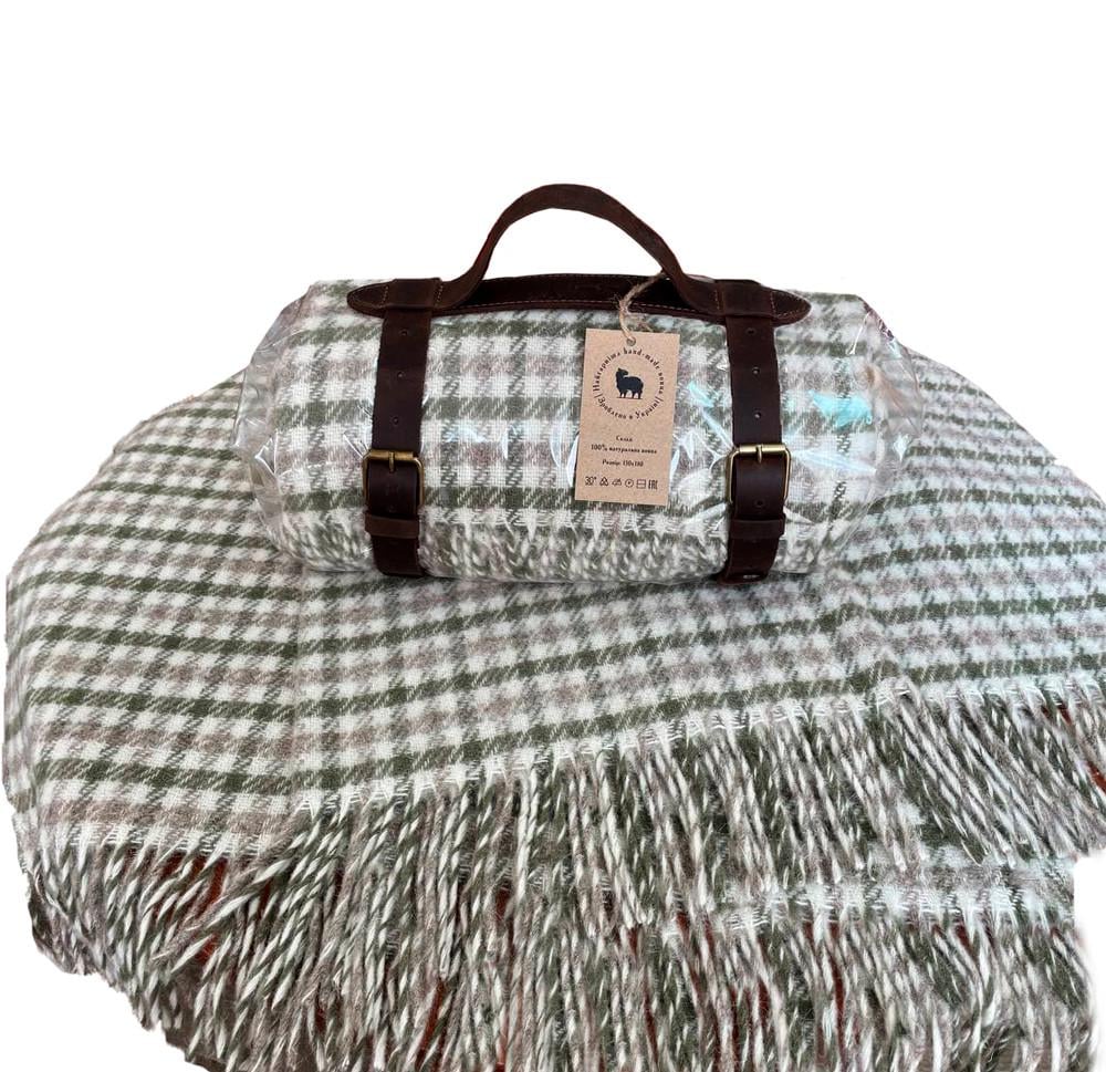 Плед шерстяной Love You тревел 130x180 см (4460)