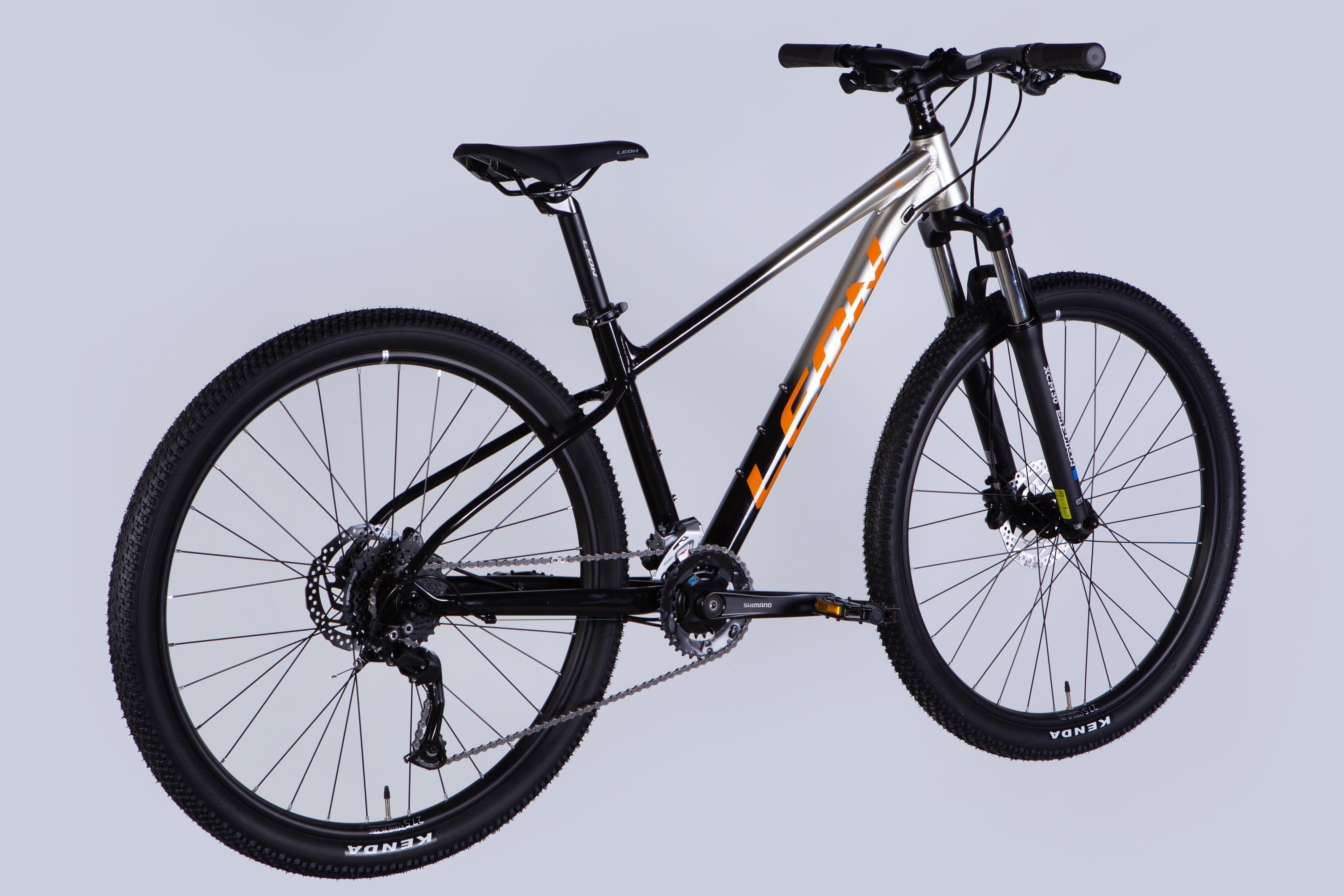 Велосипед Leon 2025 XC 80 HDD AL 27,5" рама 16" Серебристый с черным (OPS-LN-27,5-061) - фото 2 Велосипед Leon 2025 XC 80 HDD AL 27,5" рама 16" Серебристый с черным (OPS-LN-27,5-061) - фото 2