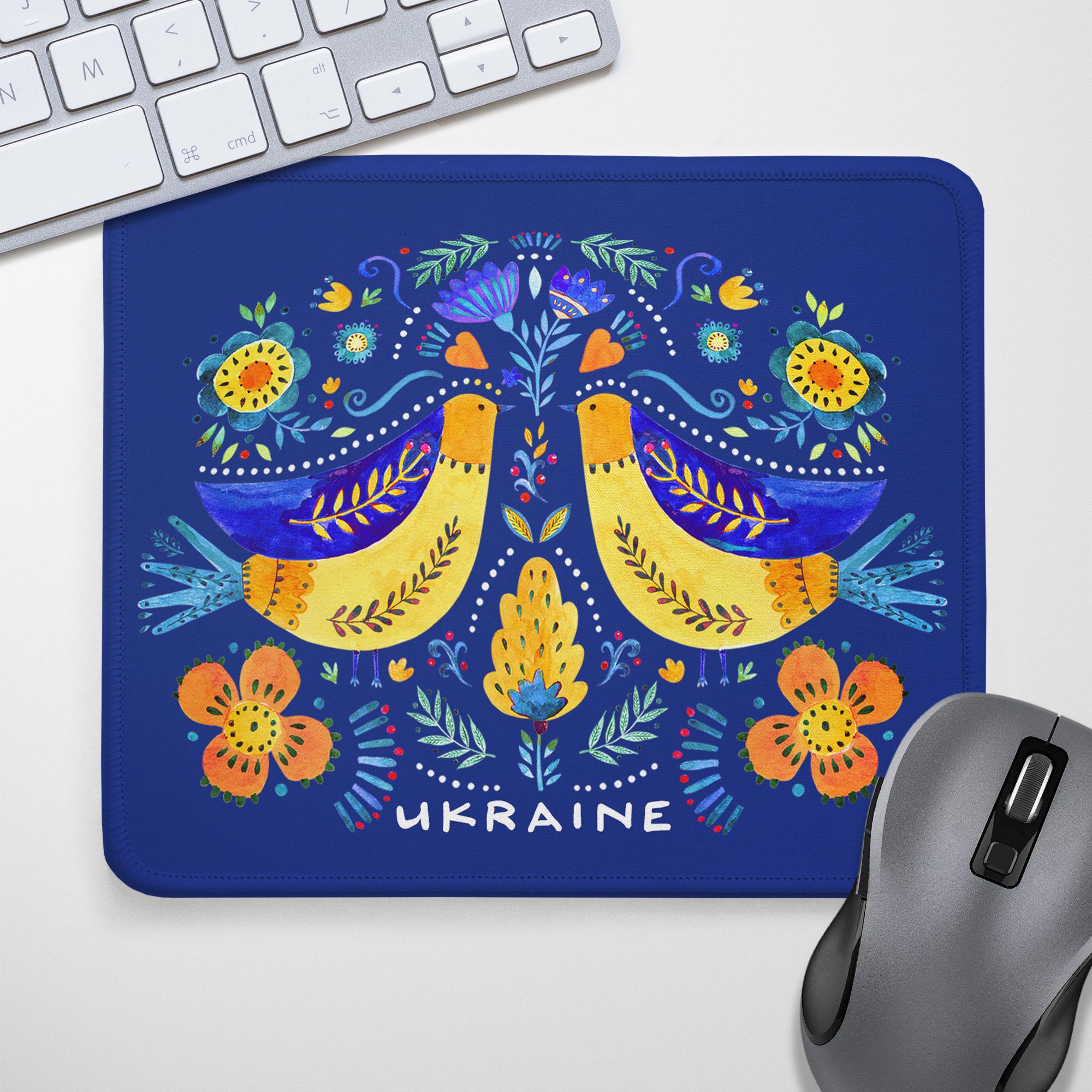 Килимок для миші Presentville "Ukraine" Птахи (KYL_22U001)