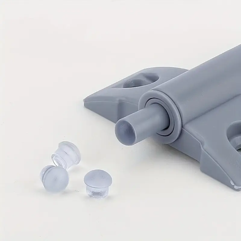 Демпферы для мебельных фасадов с накладкой 1 шт. Серый (27086238) - фото 4