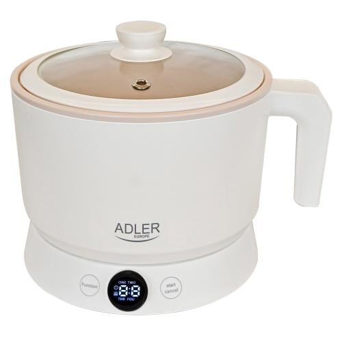 Электрокастрюля многофункциональная Adler AD 6422 1,6 л 4 режима и LED