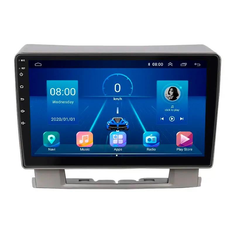 Автомагнітола штатна Lesko для Opel Astra J рестайлінг 2012-2017 9" 6/128Gb 4G Wi-Fi GPS Top MOB