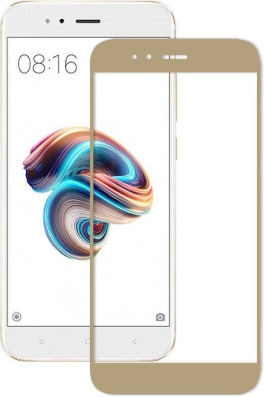 Захисне скло Mocolo 2.5D Full Cover Tempered Glass Xiaomi Mi5x/MiA1 Gold - фото 1