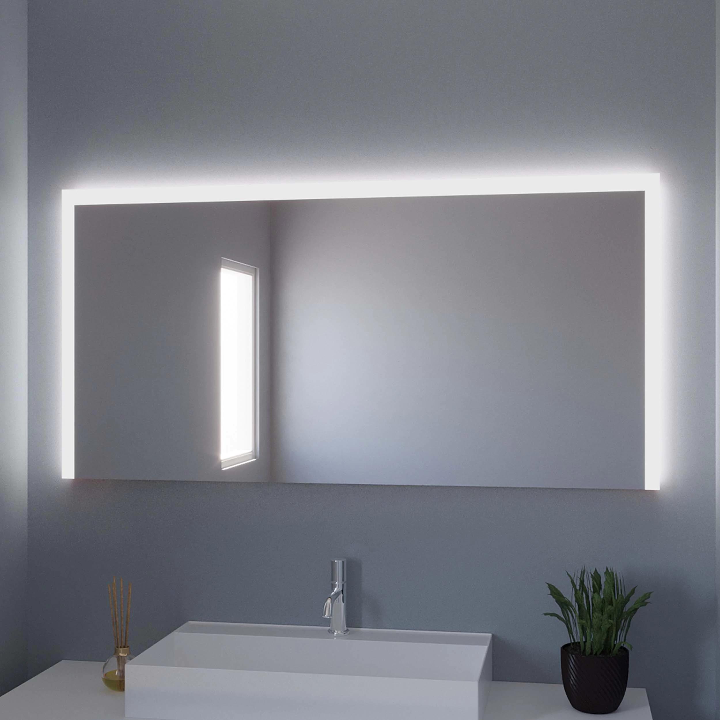 Зеркало Dim Dzerkal FAEDA с LED-подсветкой 50х70 см (7773)