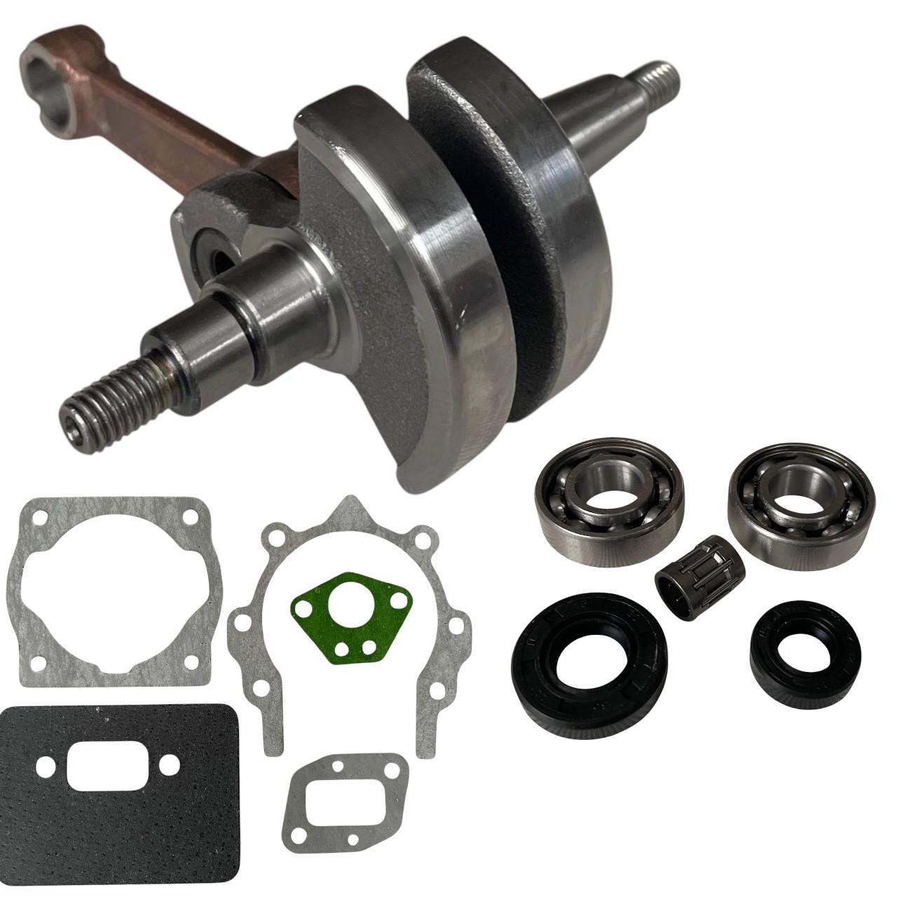 Коленвал мотокосы Forte 40-5 d-40 мм полный комплект (2600912597)