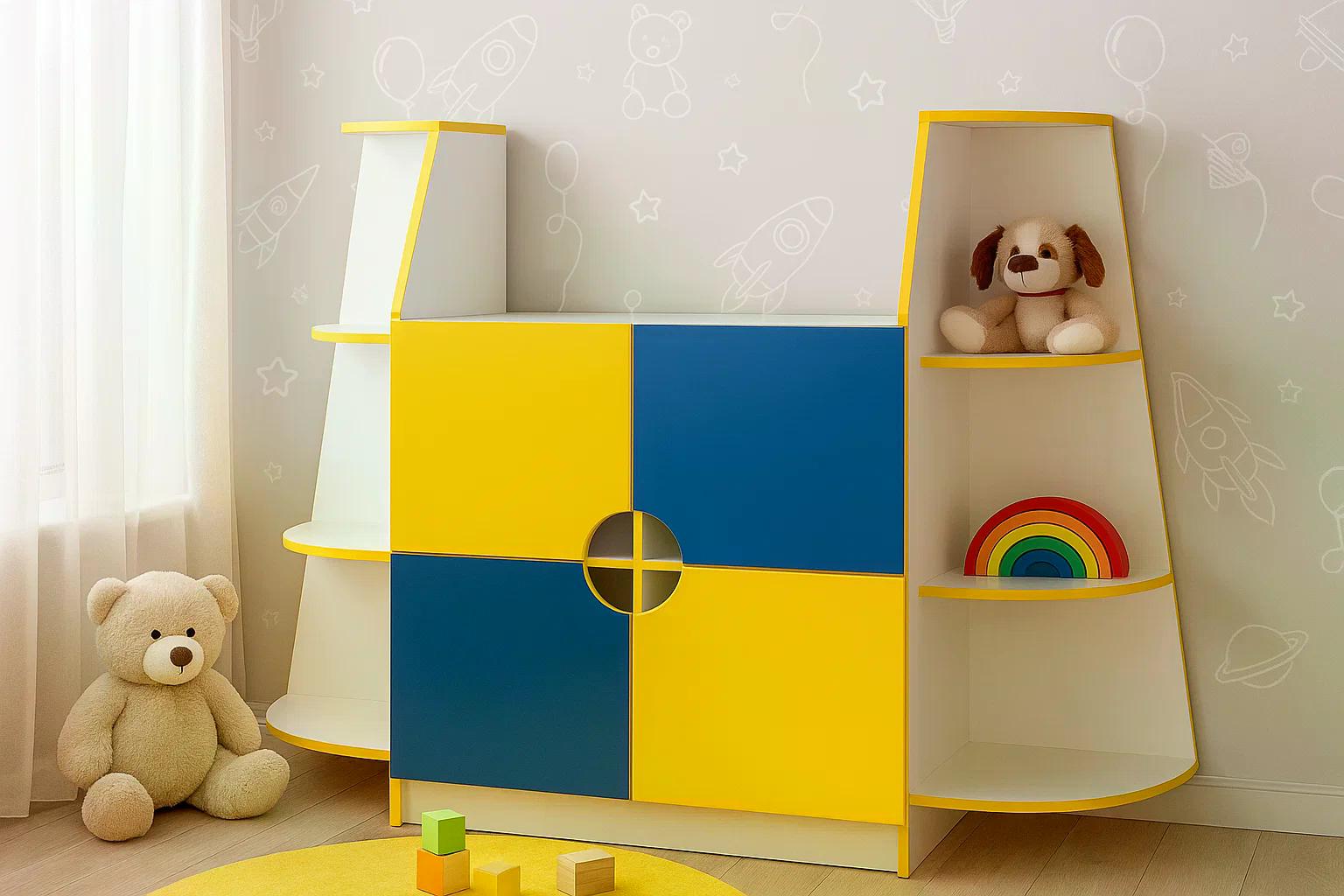 Ігрові меблі дитячі Водний світ Yellow/Blue - фото 2 Ігрові меблі дитячі Водний світ Yellow/Blue - фото 2