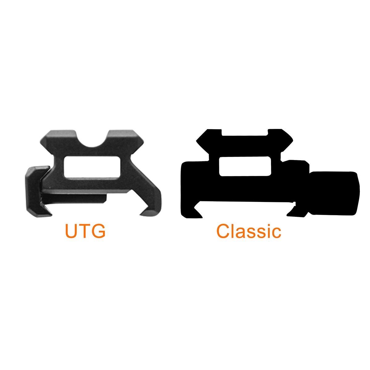 Компенсатор висоти Leapers UTG Universal 12,7x140 мм 13 слотів Weaver/Picatinny (MT-RSX5L) - фото 9 Компенсатор висоти Leapers UTG Universal 12,7x140 мм 13 слотів Weaver/Picatinny (MT-RSX5L) - фото 9