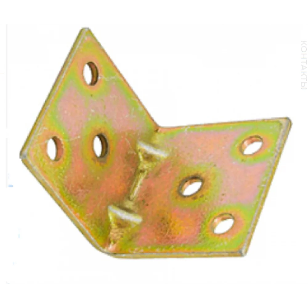 Кутник ХЗШП кріпильний оцинкований монтажний 35х35х32 мм (UK0729) Кутник ХЗШП кріпильний оцинкований монтажний 35х35х32 мм (UK0729)