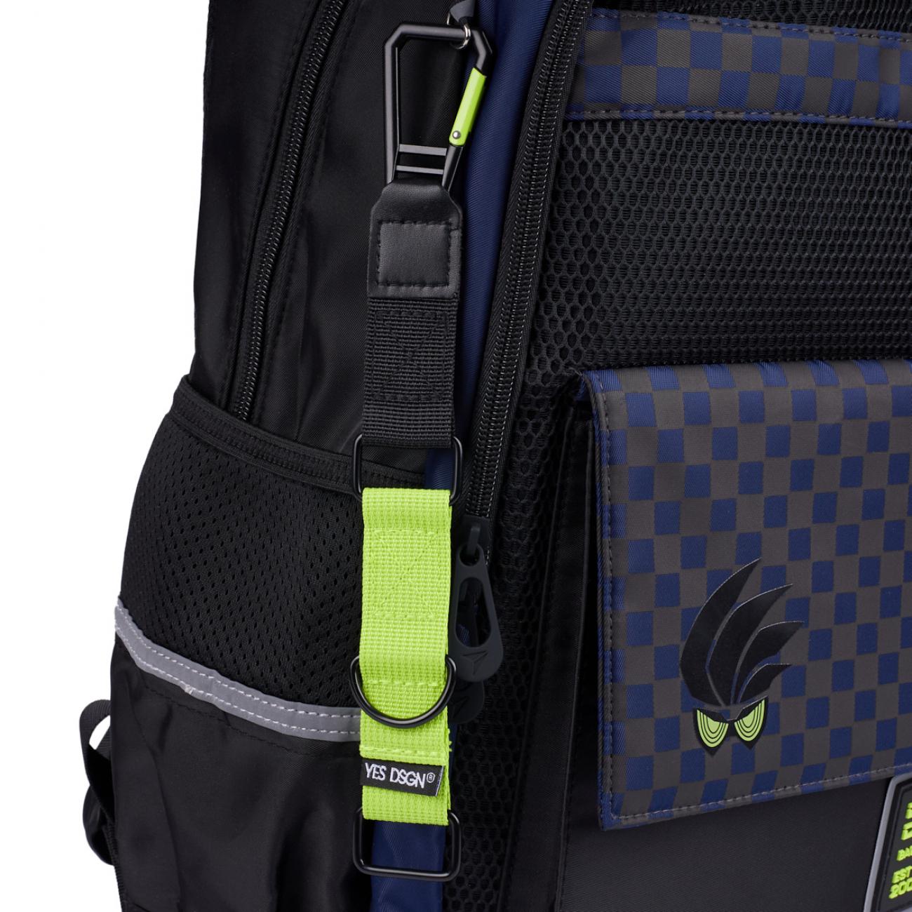 Школьный рюкзак YES Stranger TS-48 с ортопедической спинкой (559926/995099) - фото 11 Школьный рюкзак YES Stranger TS-48 с ортопедической спинкой (559926/995099) - фото 11