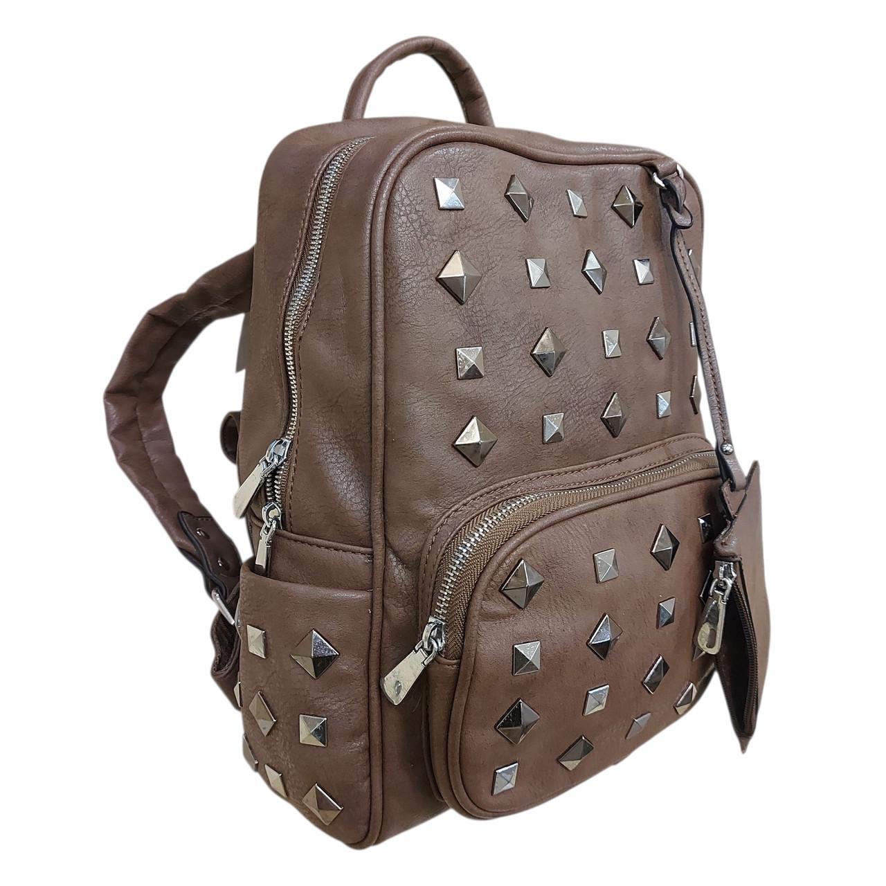 Городской рюкзак женский BR52A из эко-кожи - фото 5 Городской рюкзак женский BR52A из эко-кожи - фото 5