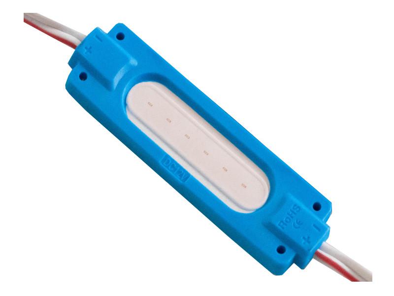 Светодиодный модуль COB LED 12В 2Вт IP65 синий (2811) Светодиодный модуль COB LED 12В 2Вт IP65 синий (2811)