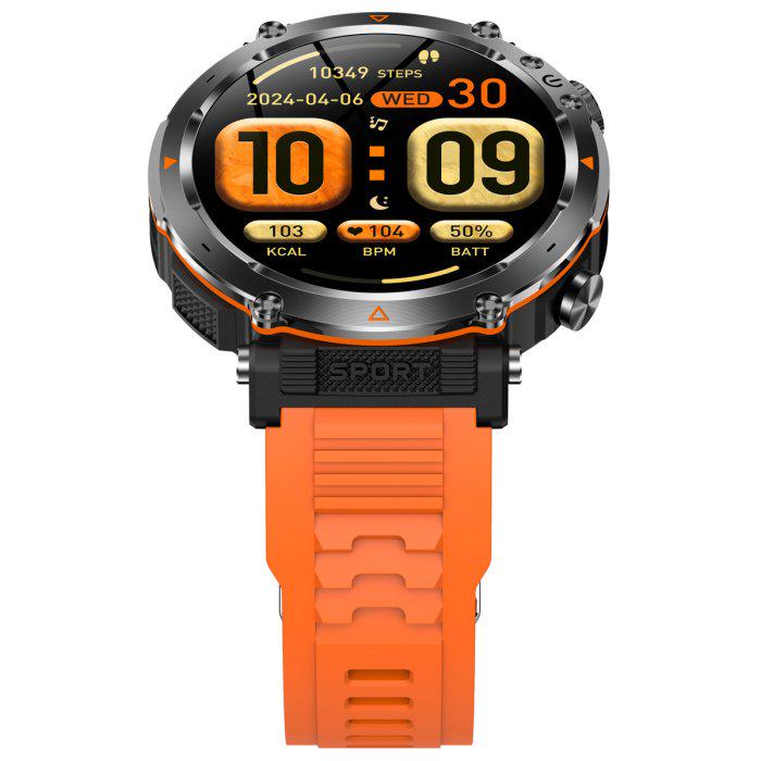 Смарт-годинник UWatch Smart Avation Pro Orange з ремінцями 2 шт. (2000) - фото 12 Смарт-годинник UWatch Smart Avation Pro Orange з ремінцями 2 шт. (2000) - фото 12