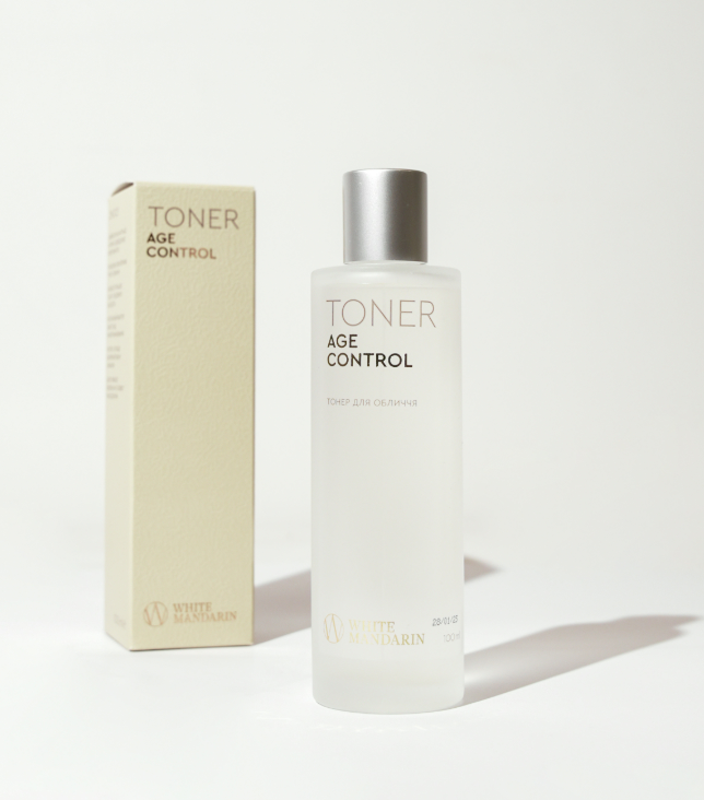 Тонер для обличчя антивіковий/тонізуючий White Mandarin Age Control для пружності шкіри100 мл (2579321409) - фото 2 Тонер для обличчя антивіковий/тонізуючий White Mandarin Age Control для пружності шкіри100 мл (2579321409) - фото 2