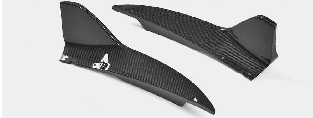 Накладки на задний бампер DDCarbon для Base/F-Sport 2016-2020/для Lexus IS 2013- карбон (150759)