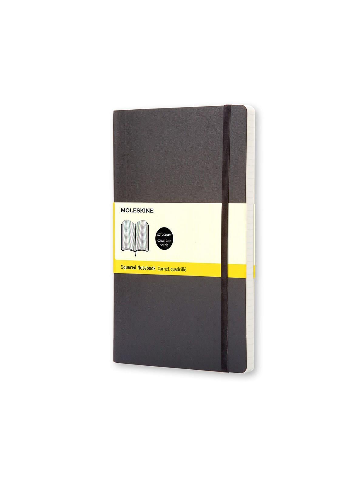 Записная книжка Moleskine Classic карманная клетка мягкая Черный (QP612)
